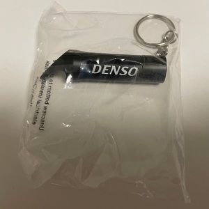 Denso Flashlight Bottle Opener Keychain Plastic